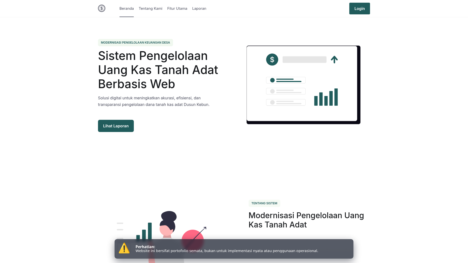 Sistem Kas Tanah Adat Dusun Kebun
