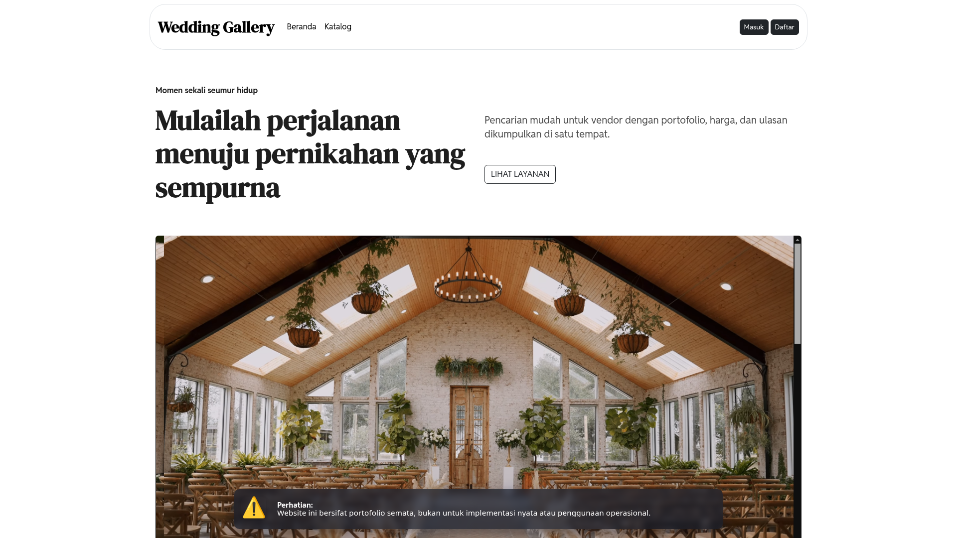Wedding Gallery — Katalog Vendor Pernikahan